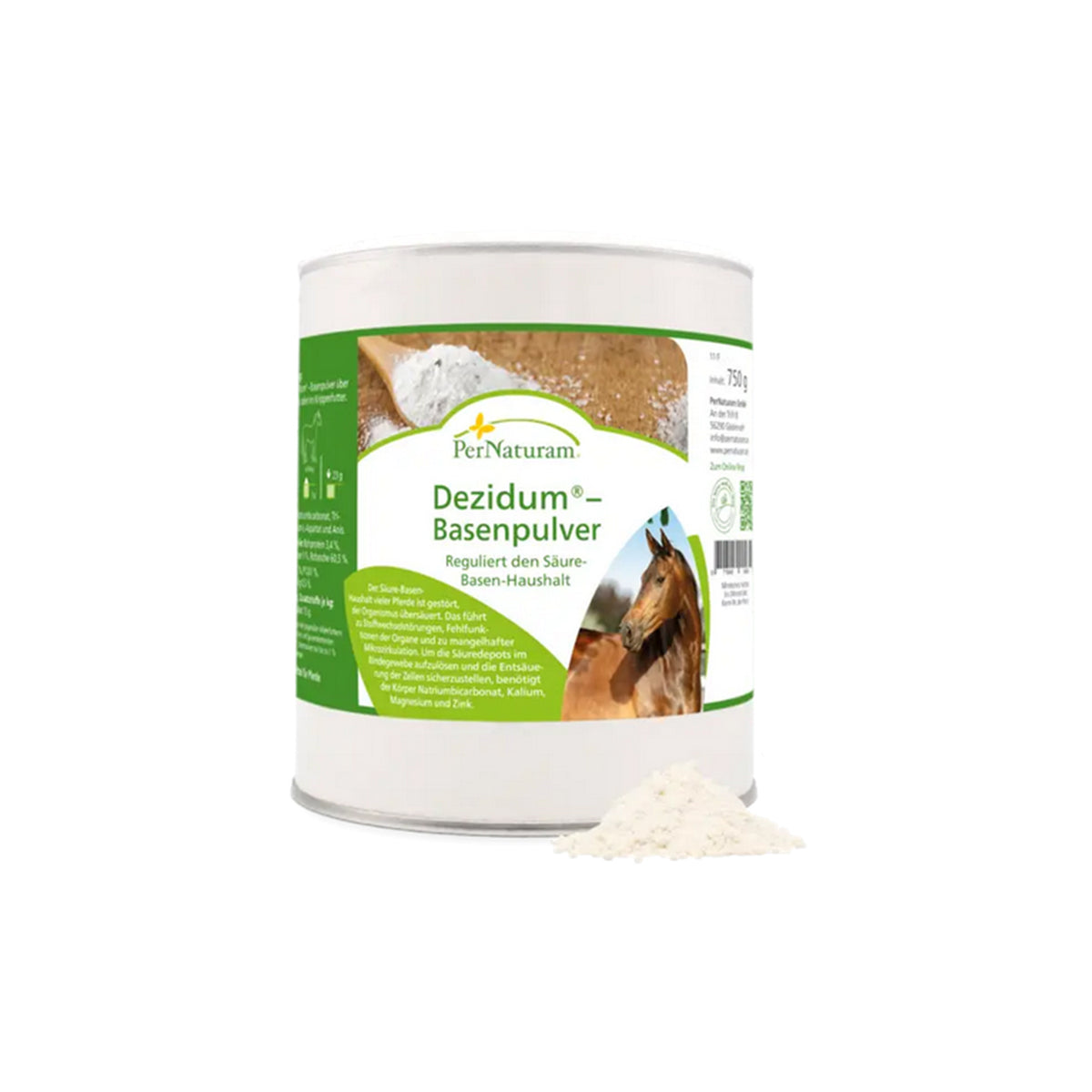 Ergänzungsfutter Dezidum Basenpulver – 750 g