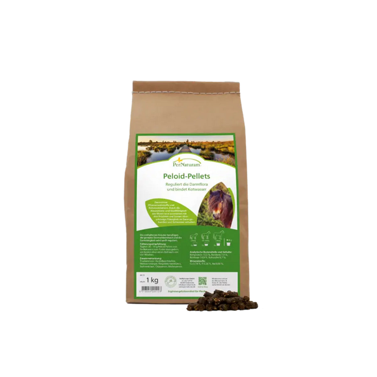 Ergänzungsfutter Peloid-Pellets – 1 kg