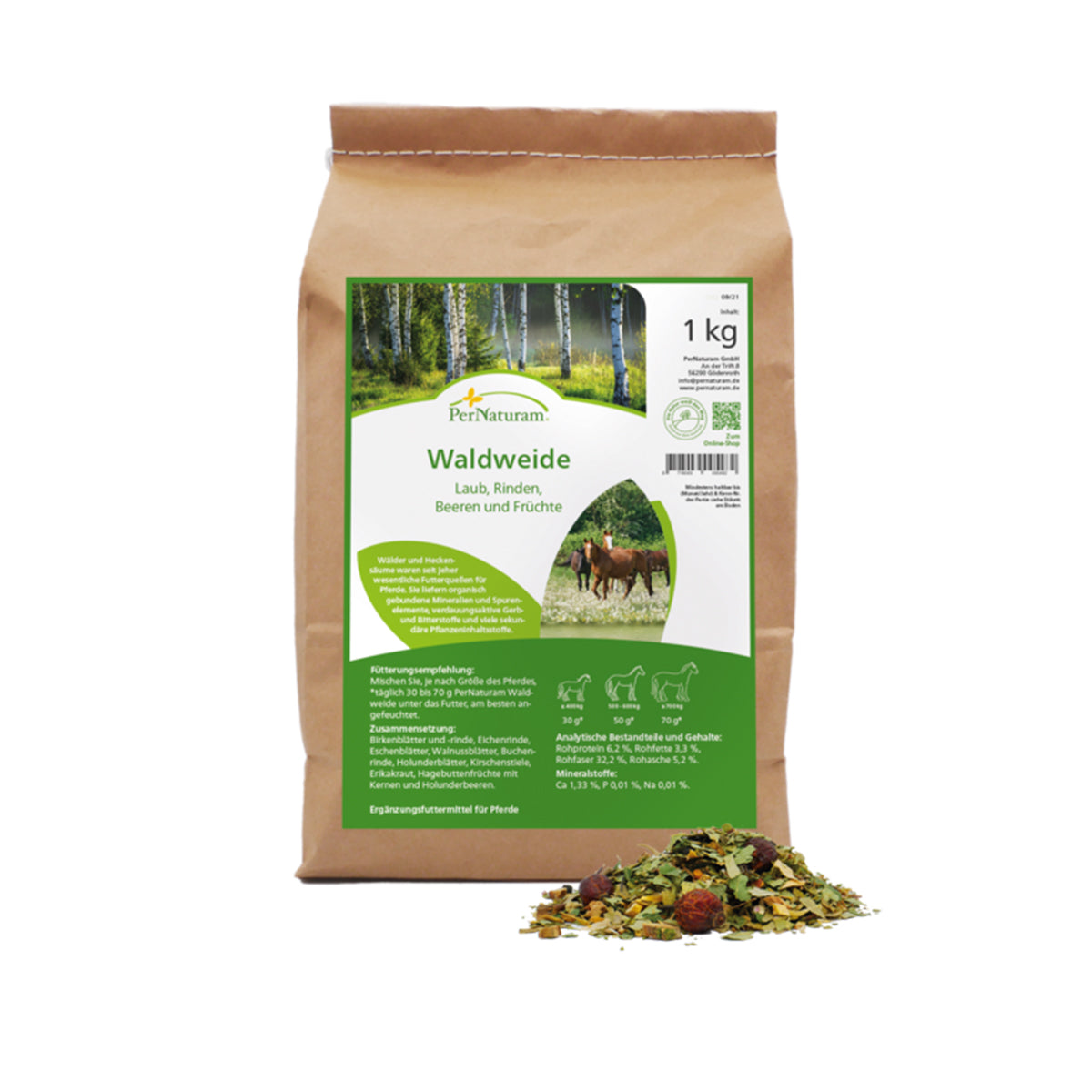 Kräutermischung Waldweide – 1 kg