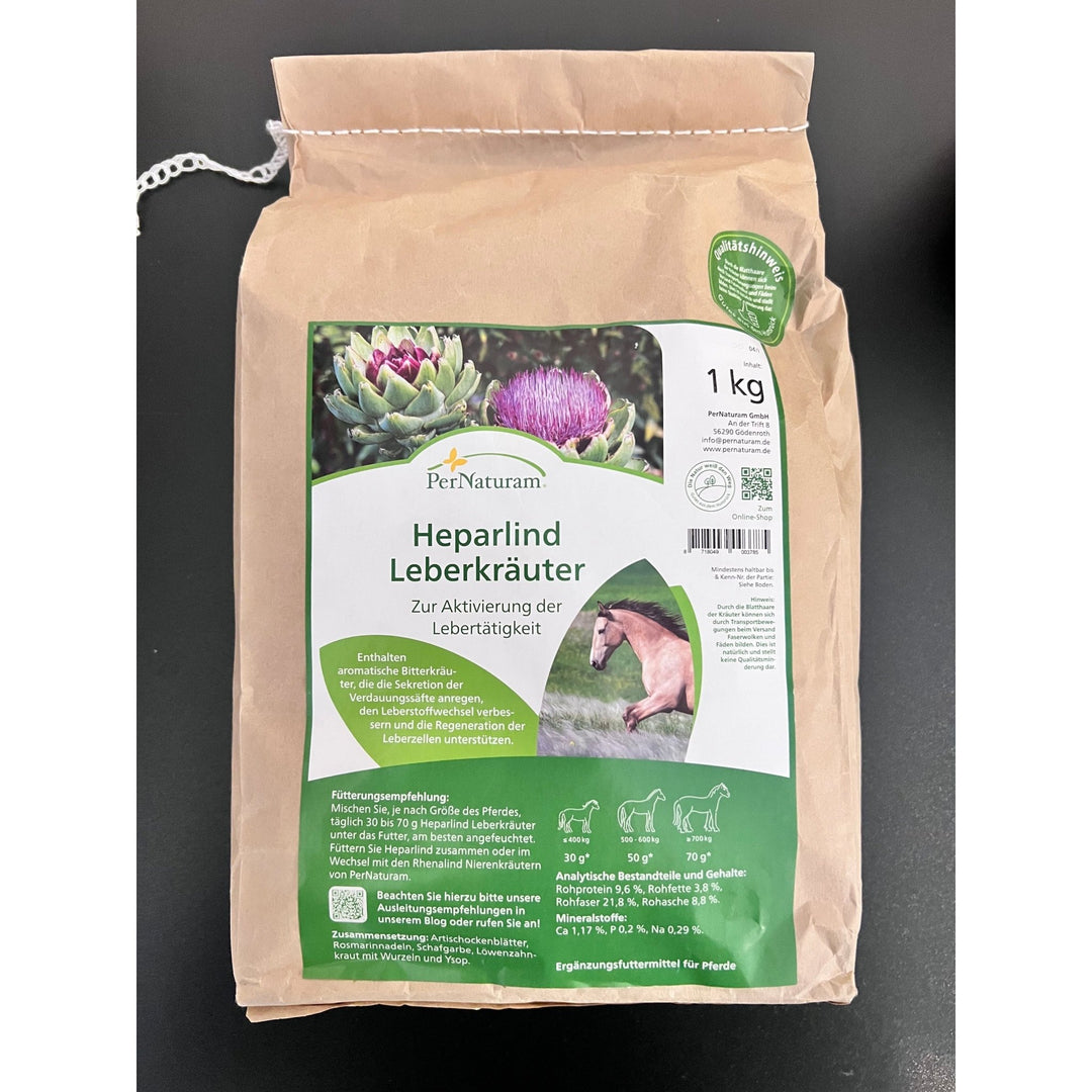 Pernaturam Heparlind Leberkräuter - IQ Horse