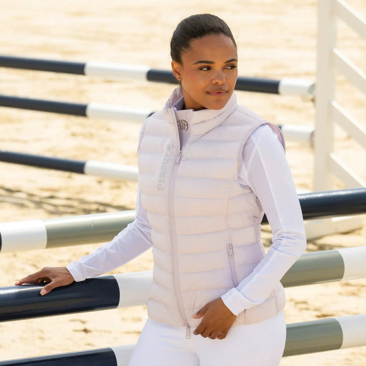 Pikeur QUILTED WESTE 7002 ATHLEISURE 2025, violet breeze - IQ Horse