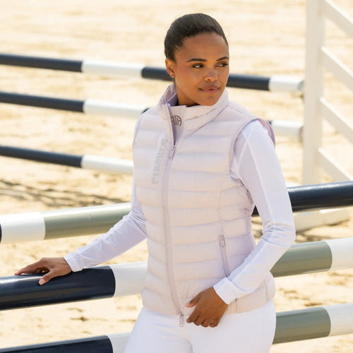 Pikeur QUILTED WESTE 7002 ATHLEISURE 2025, violet breeze - IQ Horse