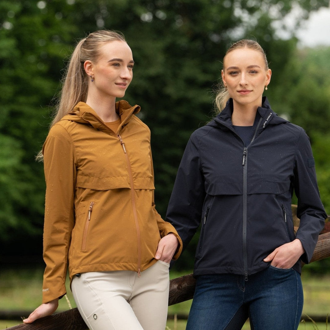 PIKEUR WATERPROOF JACKET 7024 SPORTS 2025, Golden Caramel - IQ Horse