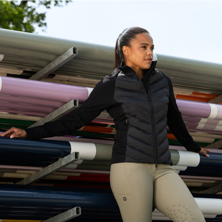 PIKEUR HYBRID JACKET 7049 ATHLEISURE 2025, Schwarz - IQ Horse