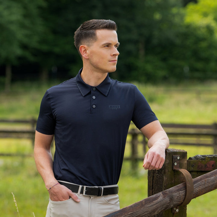 PIKEUR FUNCTION SHIRT 7249 SPORTS MEN, Nightblue - IQ Horse