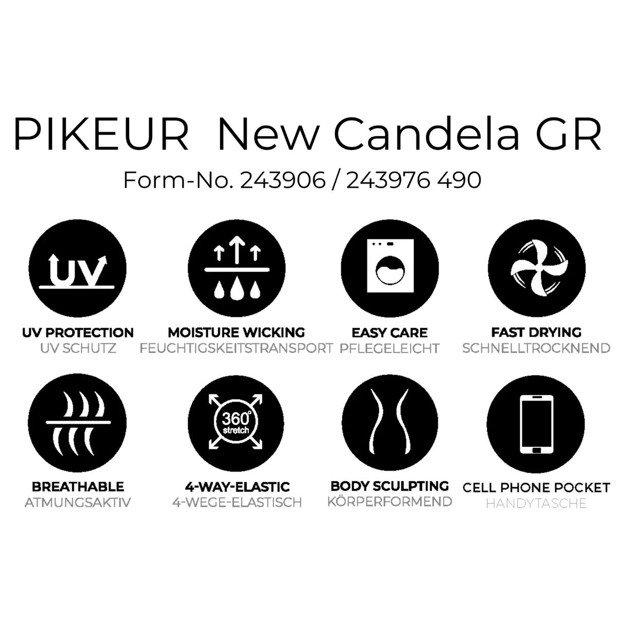 Pikeur NEW CANDELA GR 3906 HIGHWAIST, weiß - IQ Horse