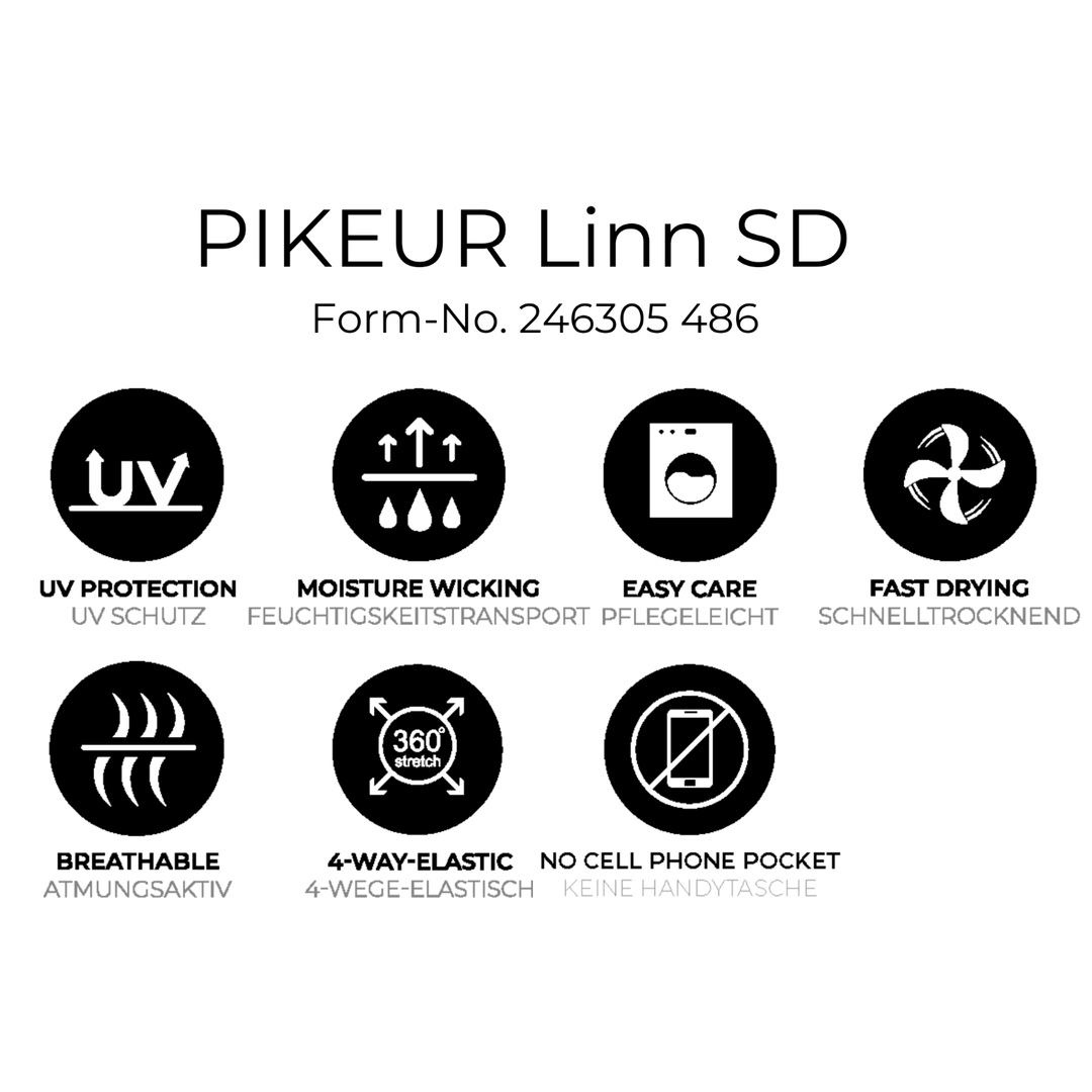 PIKEUR LINN SD 6303 HIGHWAIST, Dark Shadow - IQ Horse