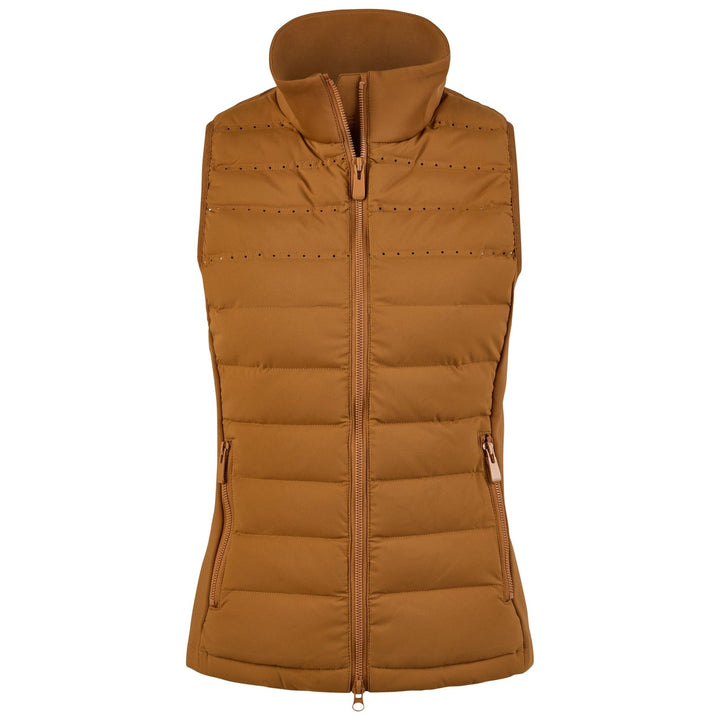 PIKEUR HYBRID VEST 7003 SPORTS 2025, Golden Caramel - IQ Horse