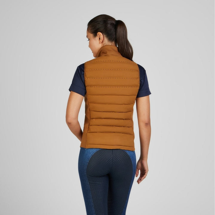 PIKEUR HYBRID VEST 7003 SPORTS 2025, Golden Caramel - IQ Horse
