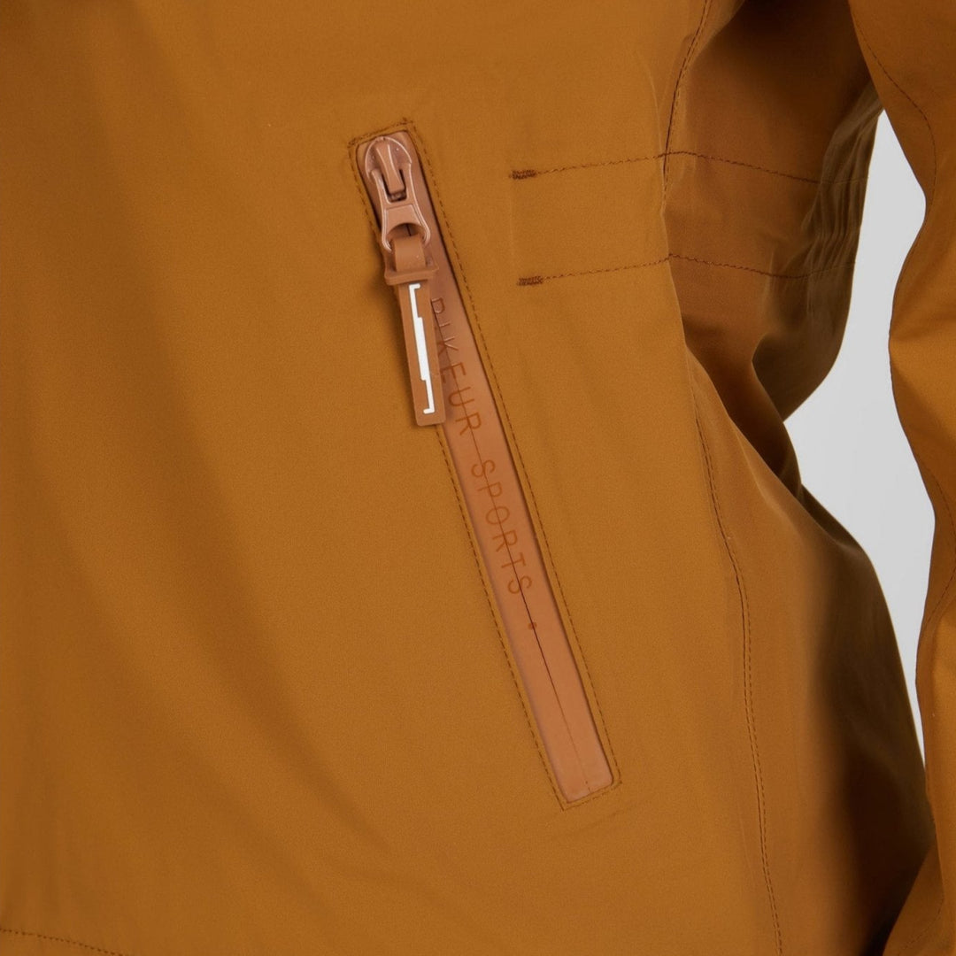 PIKEUR WATERPROOF JACKET 7024 SPORTS 2025, Golden Caramel - IQ Horse