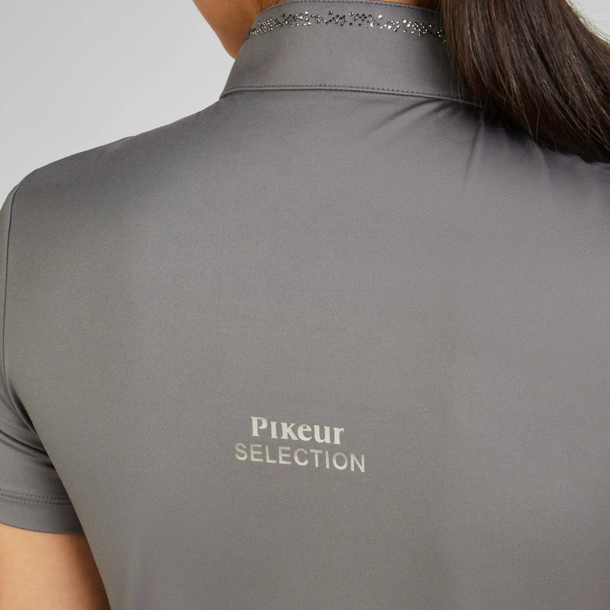 Pikeur BUTTON SHIRT 7210 Selection, mystic grey - IQ Horse