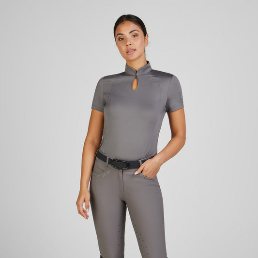 PIKEUR BUTTONSHIRT 7210 Selection, Mystic Grey - IQ Horse