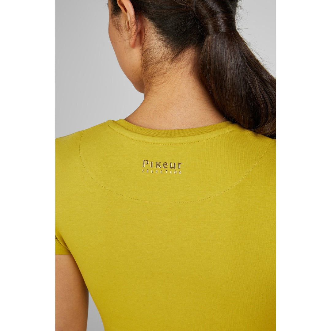 Pikeur ROUNDNECK SHIRT 7213 SELECTION, golden olive - IQ Horse