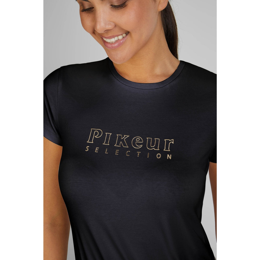 Pikeur ROUNDNECK SHIRT 7213 SELECTION, schwarz - IQ Horse