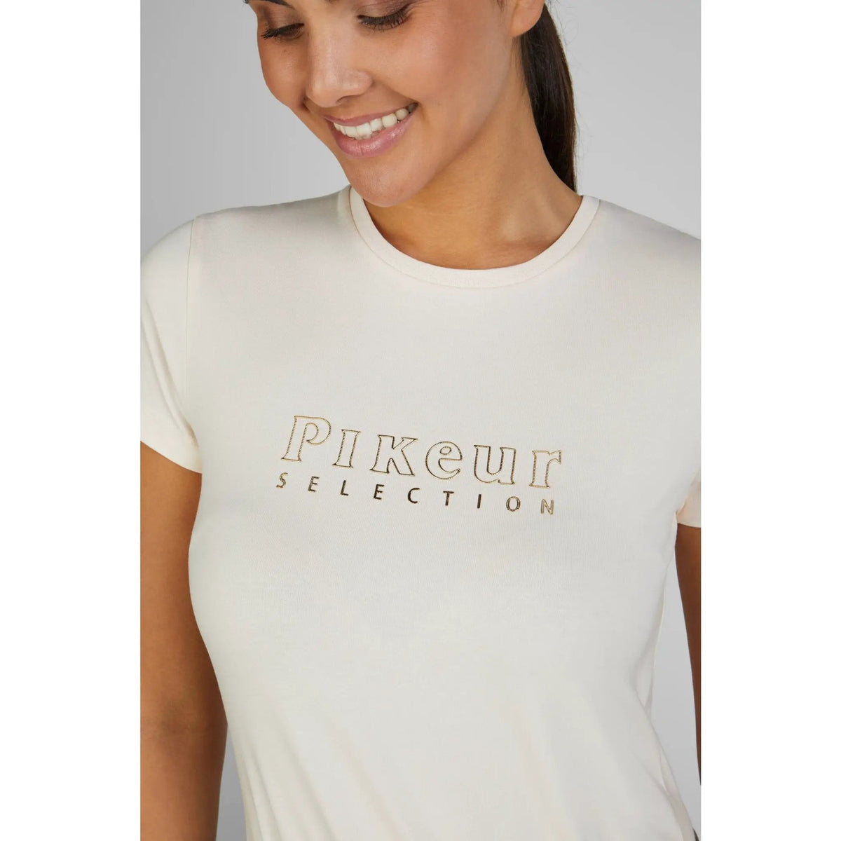 Pikeur ROUNDNECK SHIRT 7213 SELECTION 2025, soft rose - IQ Horse