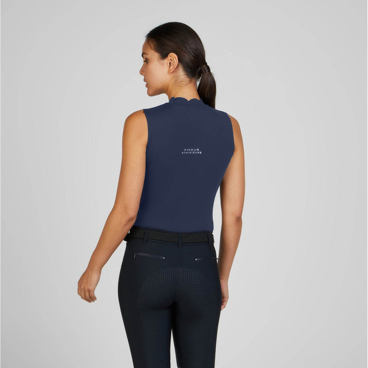 Pikeur Seamless Top 7217 Athleisure, Navy - IQ Horse