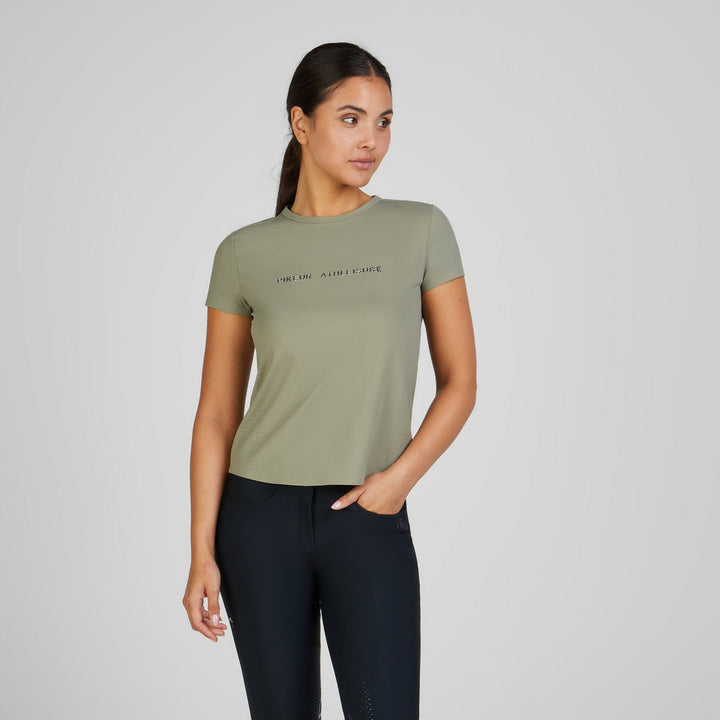 Pikeur Function Shirt 7218 Athleisure, Light Moos - IQ Horse