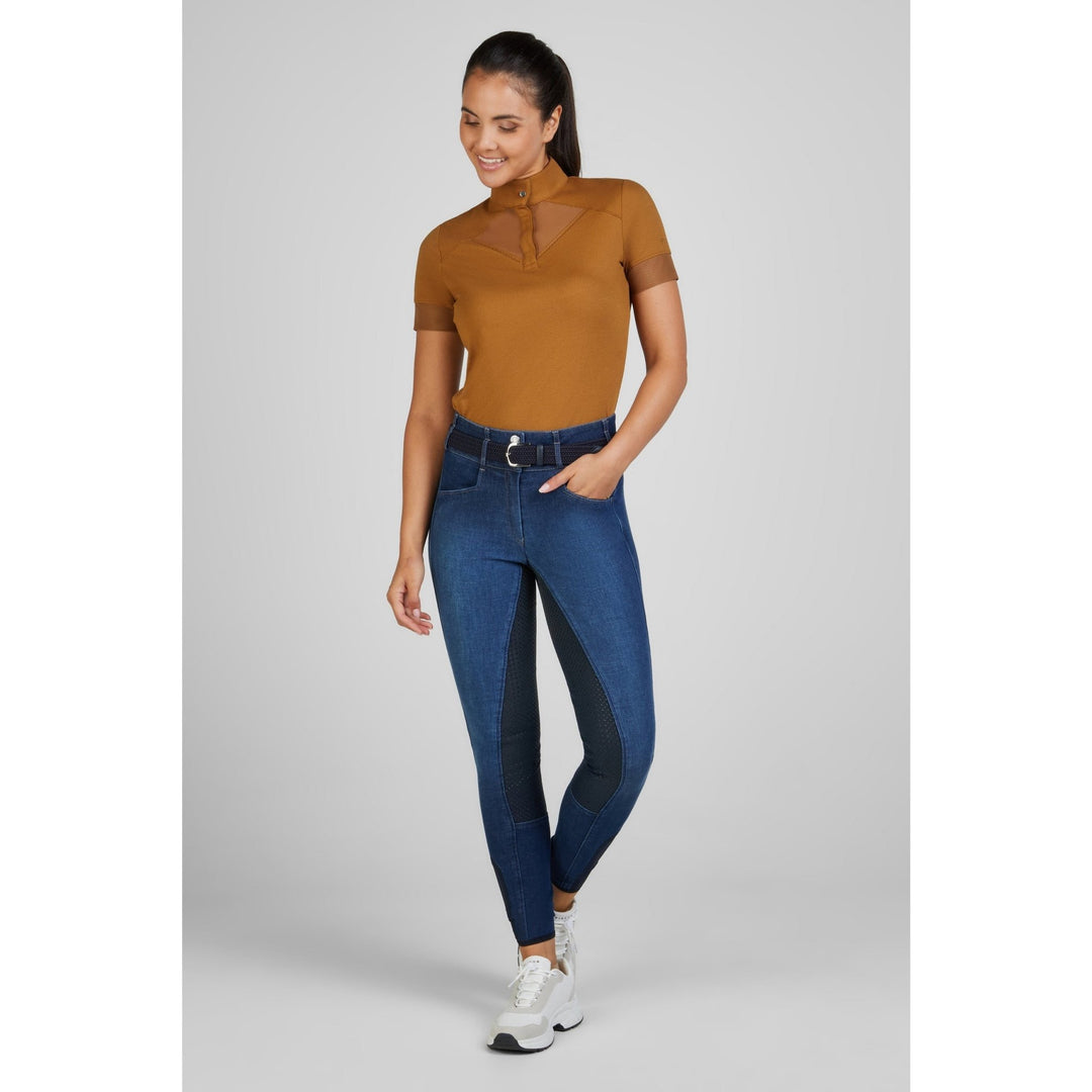 Pikeur PIQUE SHIRT 7230 SPORTS 25, golden caramel - IQ Horse