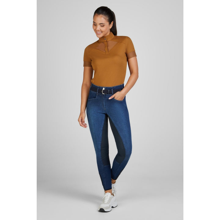 Pikeur PIQUE SHIRT 7230 SPORTS 25, golden caramel - IQ Horse