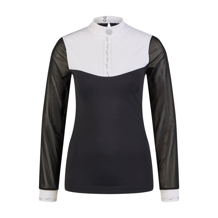 Pikeur COMPETITION BLOUSE 7314 Selection, Schwarz - IQ Horse