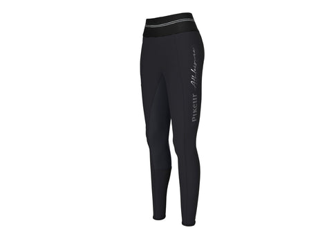 PIKEUR Reithose GIA ATHLEISURE Ganzbesatz Grip, Black - IQ Horse