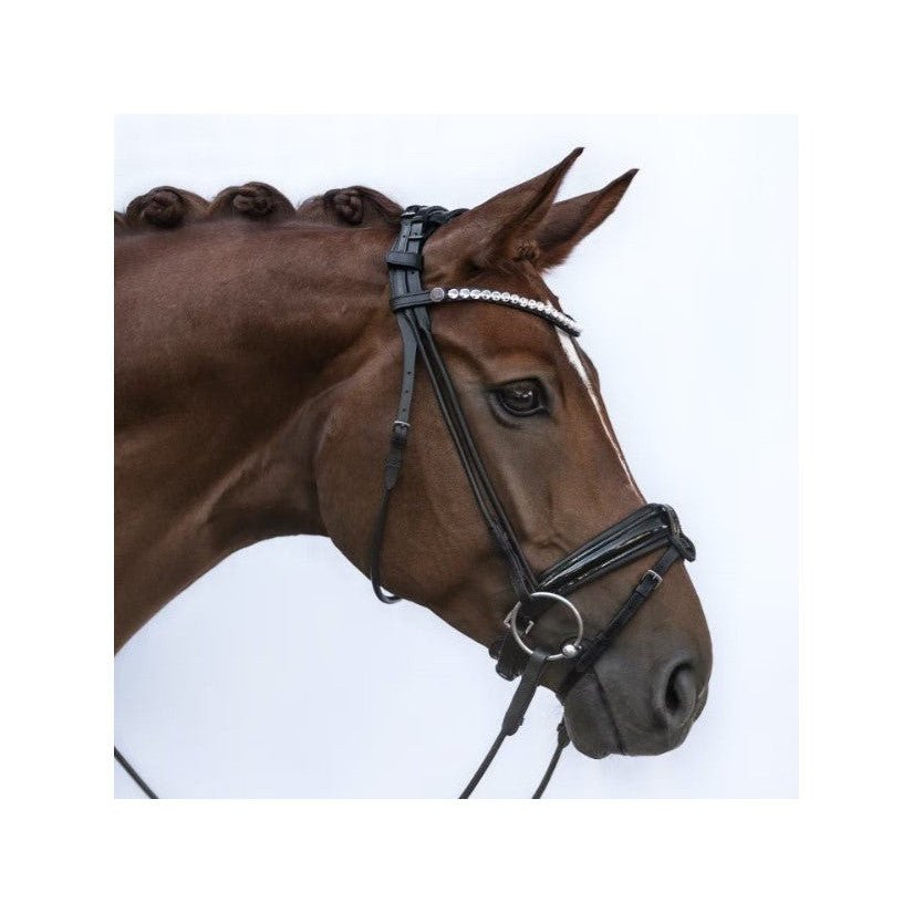 Bridlery anatomische Trense Classic, schwedisch - IQ Horse