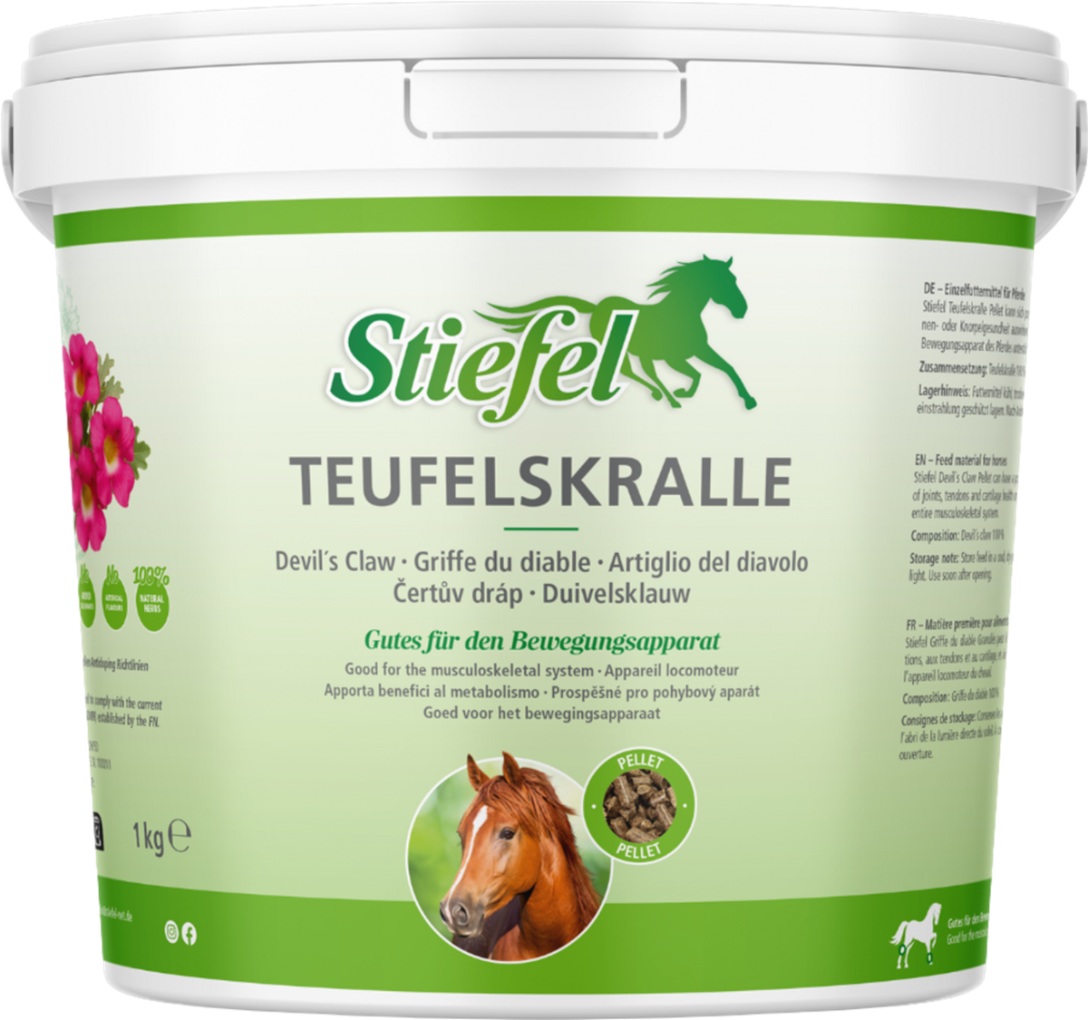 Einzelkraut Teufelskralle – Pellets, 1 kg