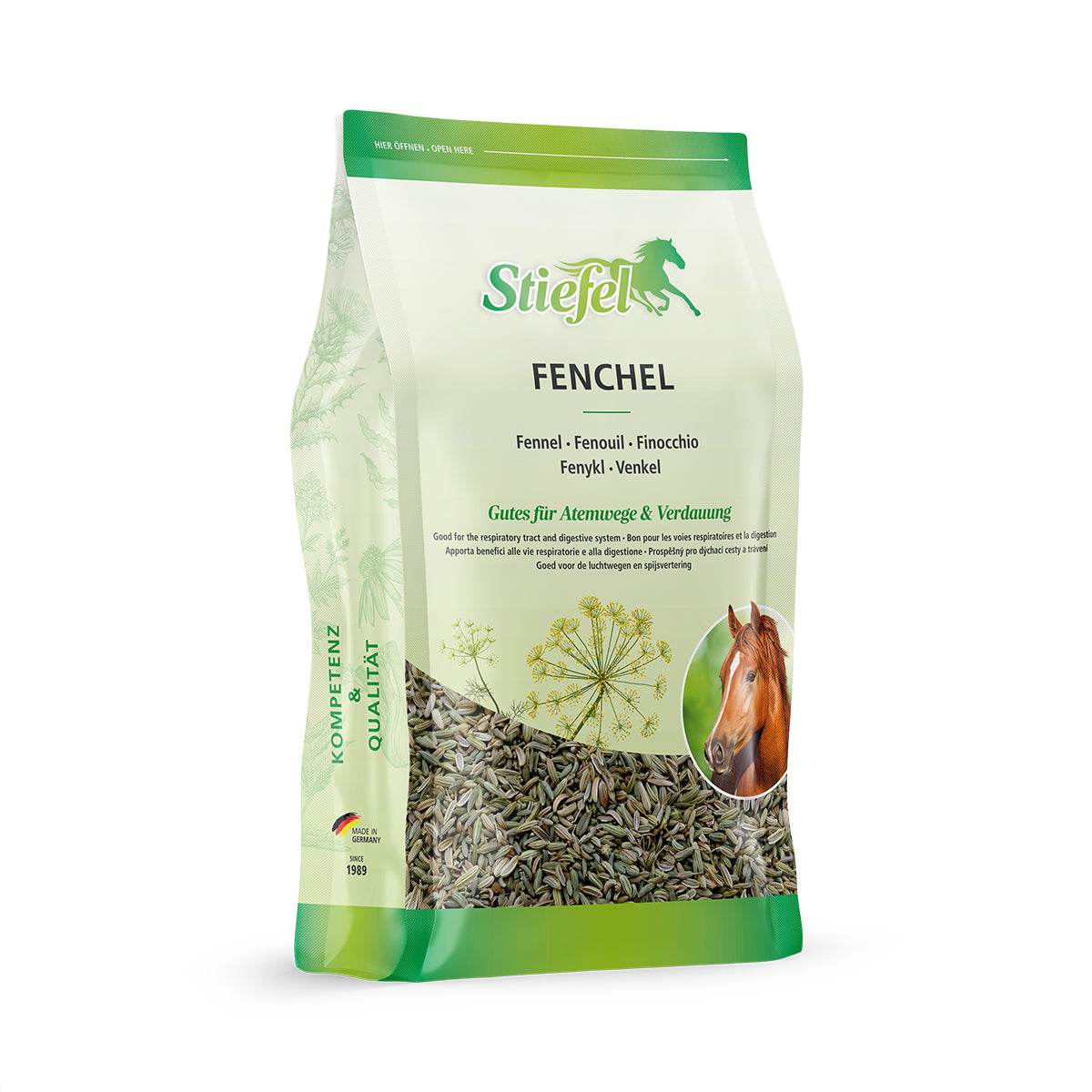 Einzelkraut Fenchel – Samen süß, 0,5 kg