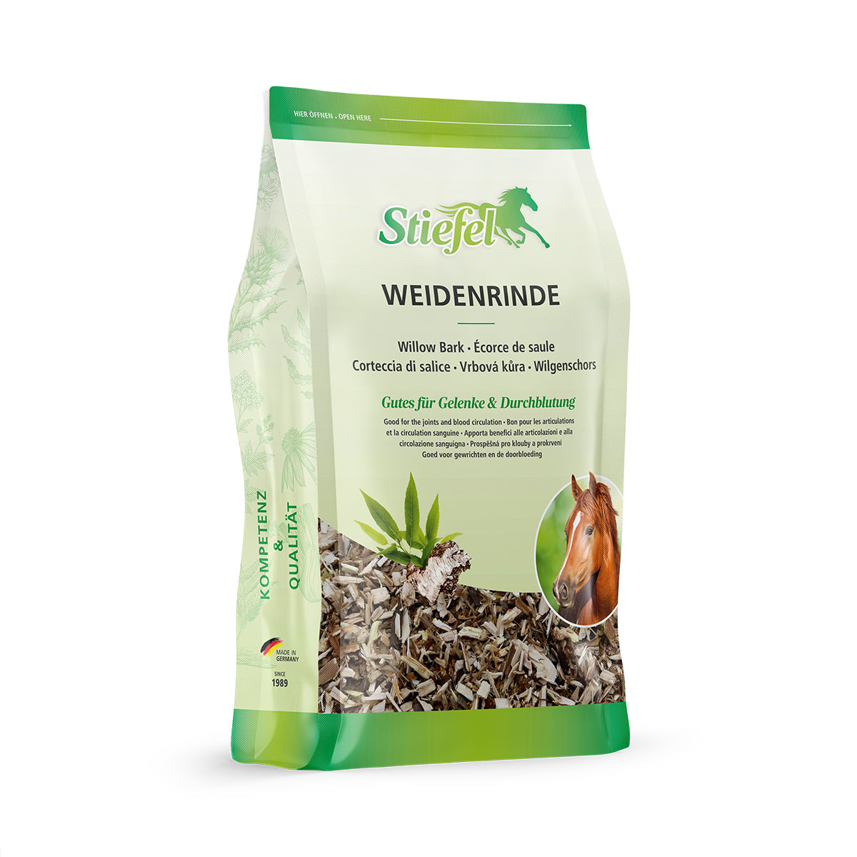 Einzelkraut Weidenrinde – geschnitten, 0,5 kg