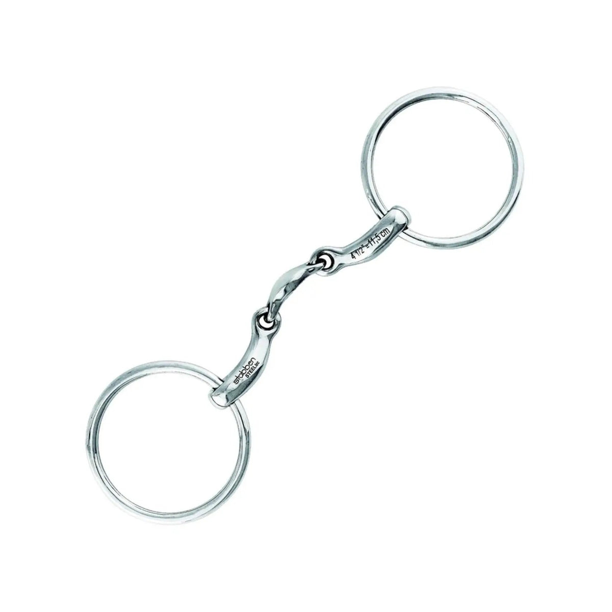 Stübben Steeltec Wassertrense 2229 anatomisch doppelt gebrochen - IQ Horse
