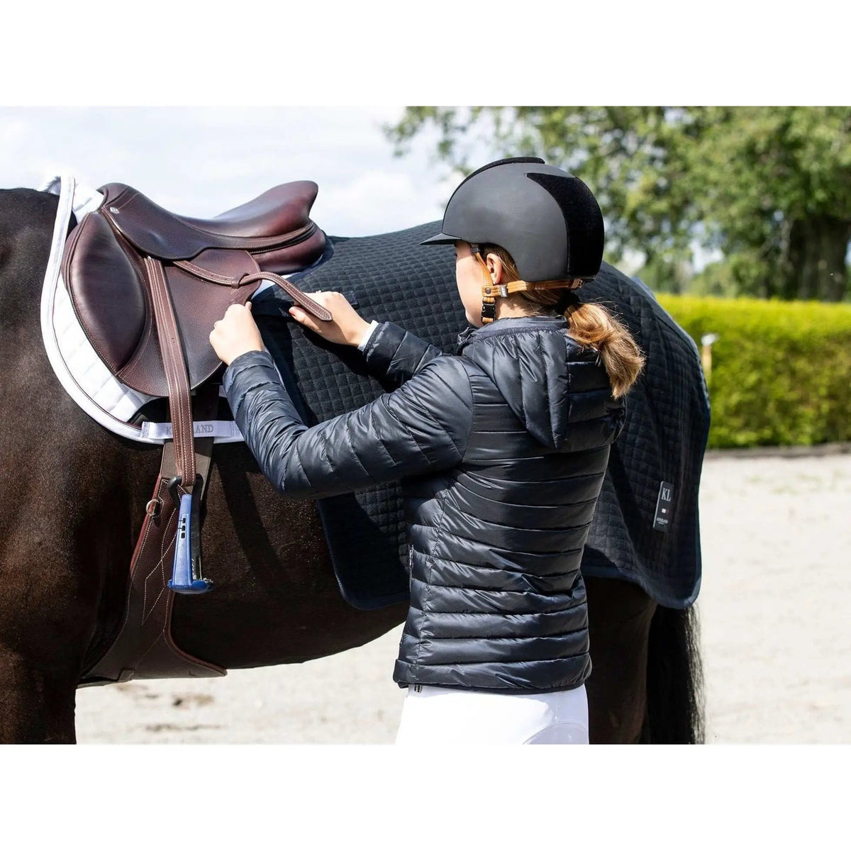 Kingsland Classic Damen Steppjacke, navy - IQ Horse