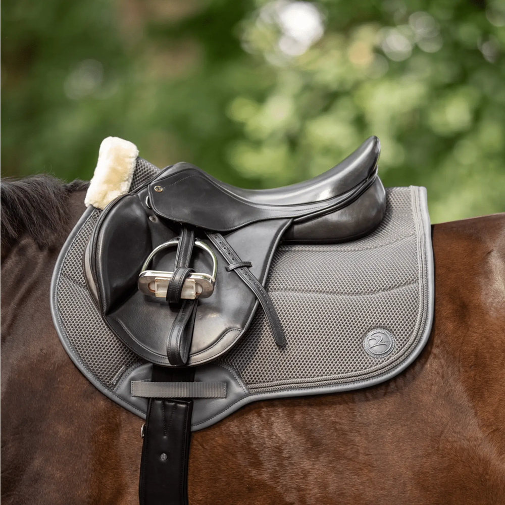 Busse Vielseitigkeitsschabracke 3D AIR EFFECT KL, grau - IQ Horse