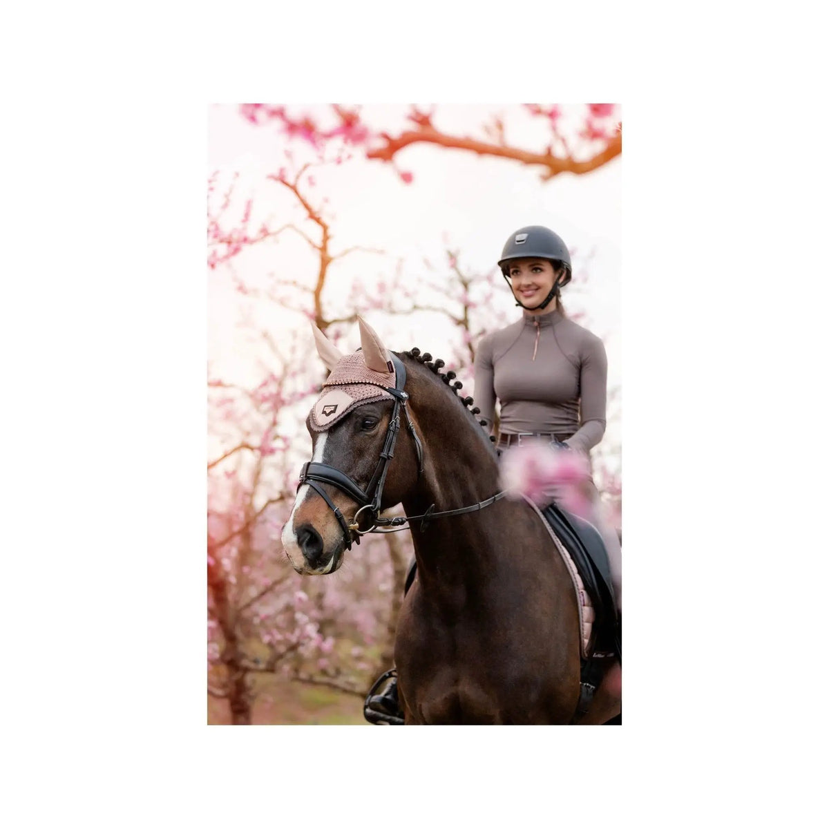 LeMieux Fliegenmütze Loire, Rosé - IQ Horse
