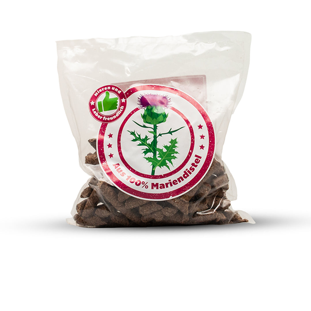 Mariendistel Pellets – aus ganzen Samen