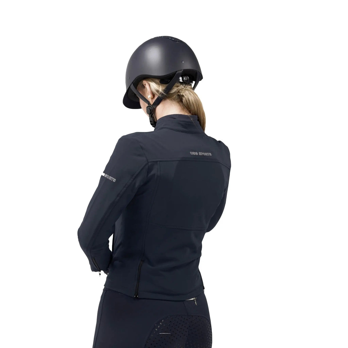 USG Club Jacke DYNAMC 2 - in - 1 Reitjacke mit Rückprotektor - IQ Horse