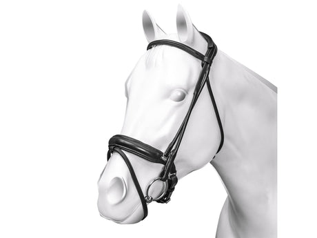 Acavallo anatomische Trense Fornarina, soft Latex Genickstück - IQ Horse