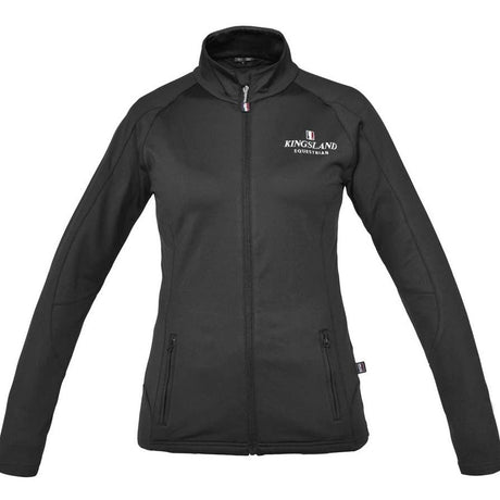 Kingsland Classic Damen Fleecejacke, Helgstrand Classic goes black Edition - IQ Horse