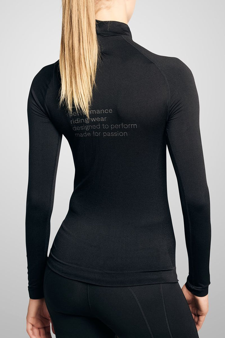 eaSt Shirt 'Seamless' long sleeve Trainingsshirt - black