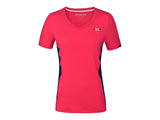 Kingsland KLjaslyn Trainingsshirt mit V-Ausschnitt Damen, Pink/Red