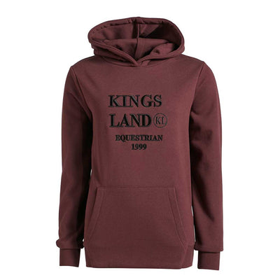 Kingsland Limited Edition Hoodie H/W 21 mit Kapuze, Unisex, Red Fudge