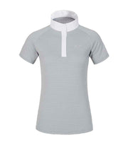 Kingsland KLofelicia Turniershirt für Damen, FS2022, grey sleet