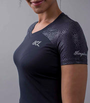 Kingsland KLomaya Trainings/ Yoga T-Shirt für Damen, FS2022, navy