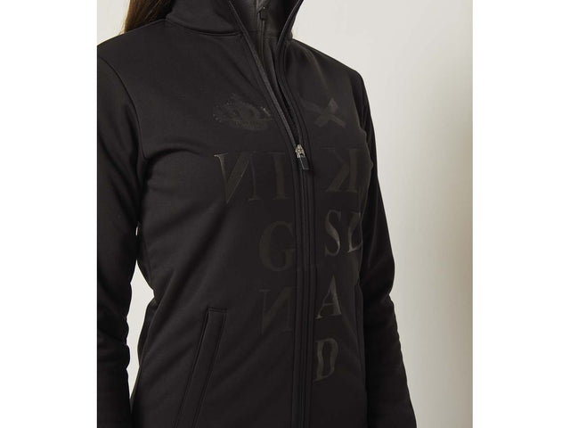 Kingsland KLwestlyn Fleecejacke für Damen, FS2022, black - IQ Horse