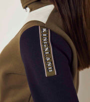Kingsland KLwilma 1/2 Reißverschluss Sweatshirt für Damen, FS2022, green olive night