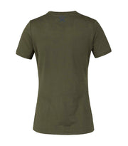 Kingsland KLwaylin T-Shirt mit V-Ausschnitt für Damen, FS2022, green olive night