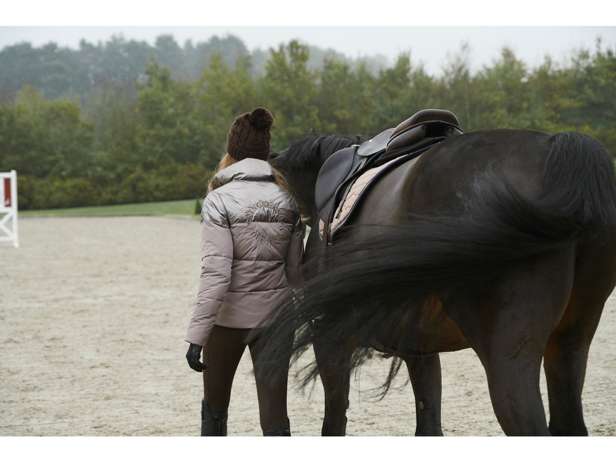 Kingsland KLstacy isolierte Damen Jacke HW22, brown iron - IQ Horse