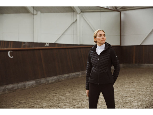 Kingsland Classic Hybrid Damenjacke, Helgstrand Classic goes black Edition, Black - IQ Horse