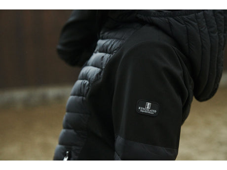 Kingsland Classic Hybrid Damenjacke, Helgstrand Classic goes black Edition, Black - IQ Horse