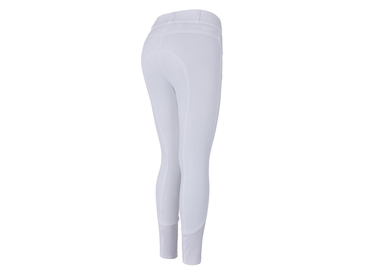 Kingsland Kadi Damenreithose mit Full - Grip, E - Tec, White - IQ Horse