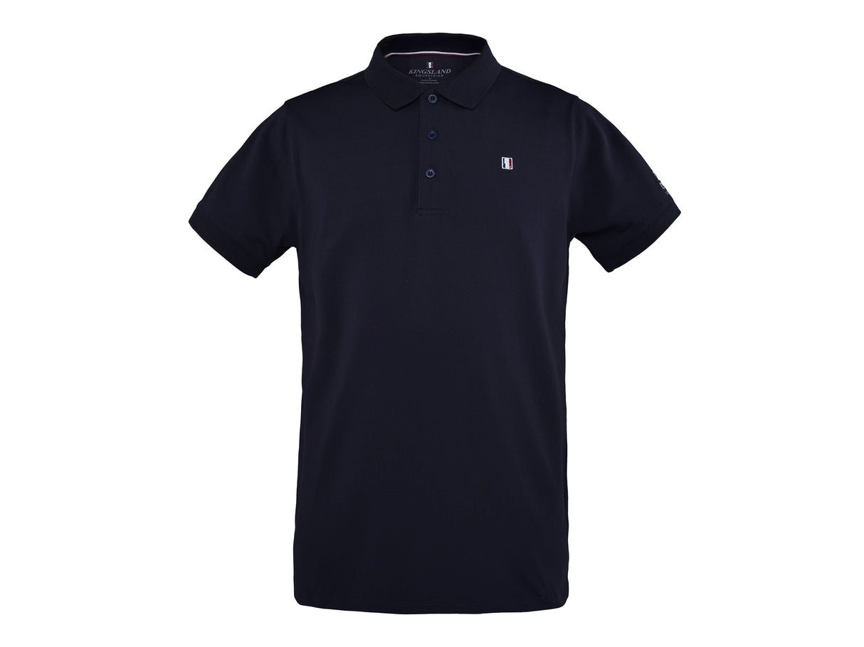 Kingsland klassisches Herren Poloshirt, navy